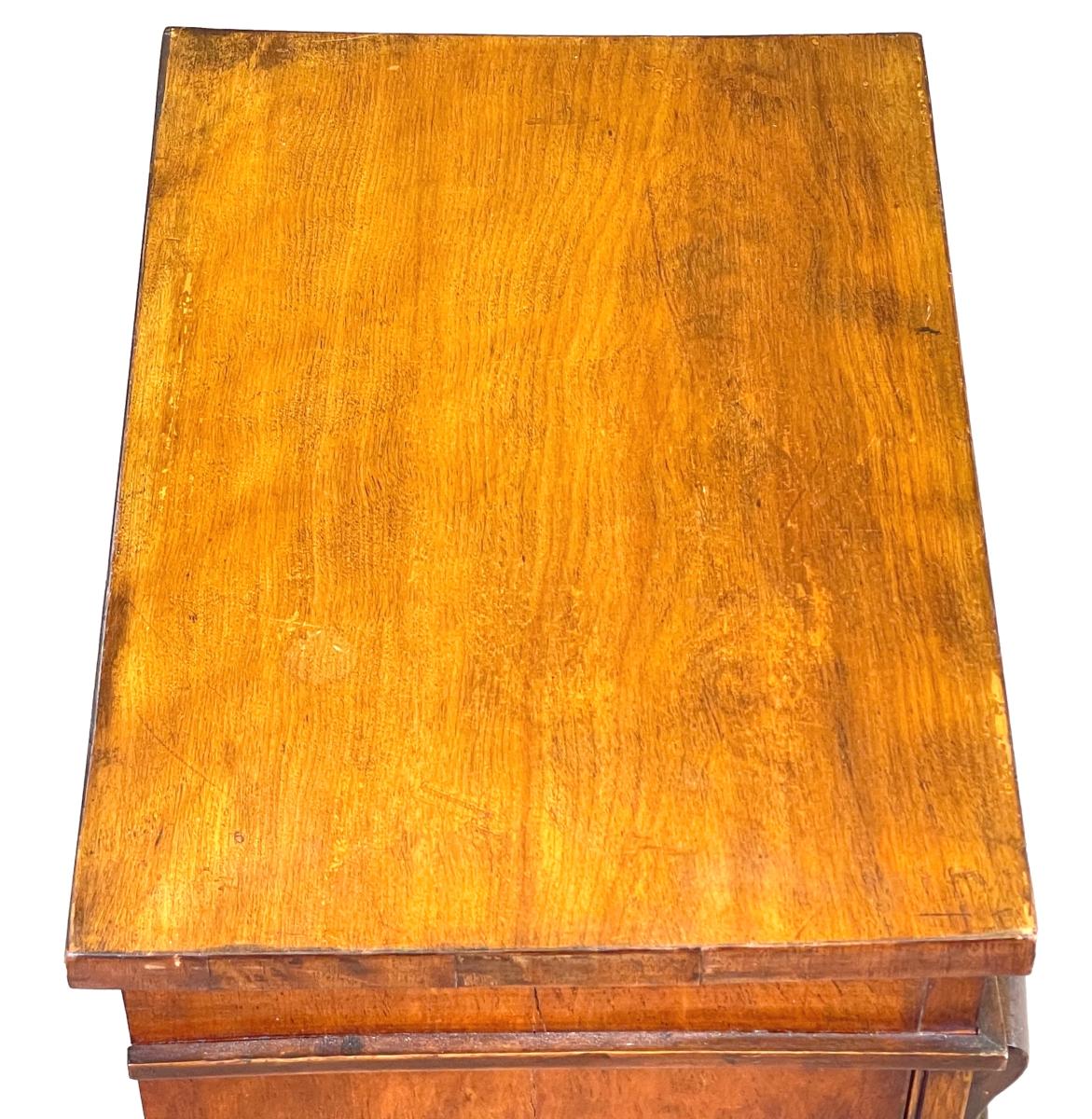 19th Century Satinbirch Childs Wellington Chest