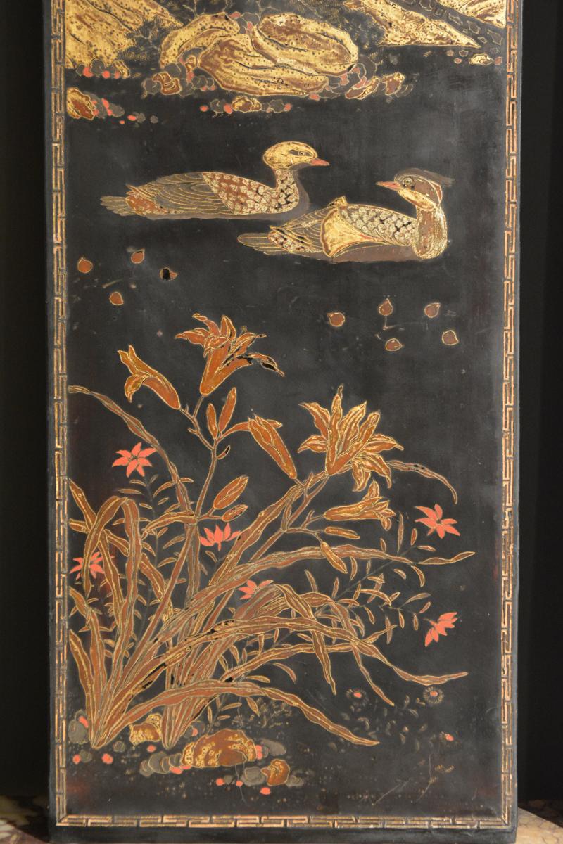 Chinese lacquer panels