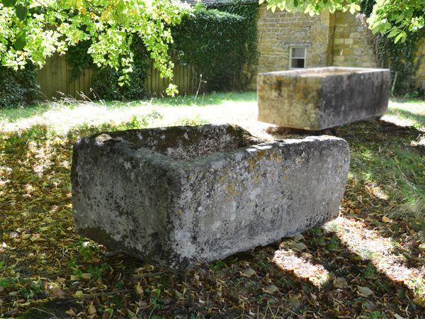 An 18th century stone trough