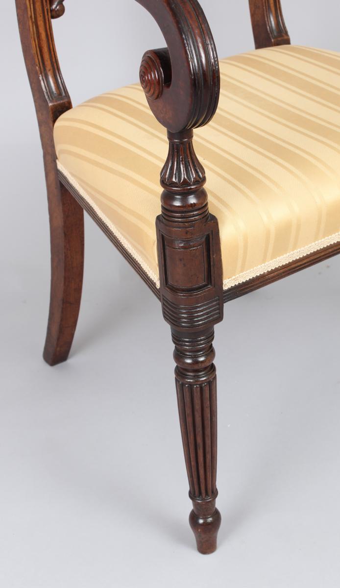 early 19th century mahogany chairs