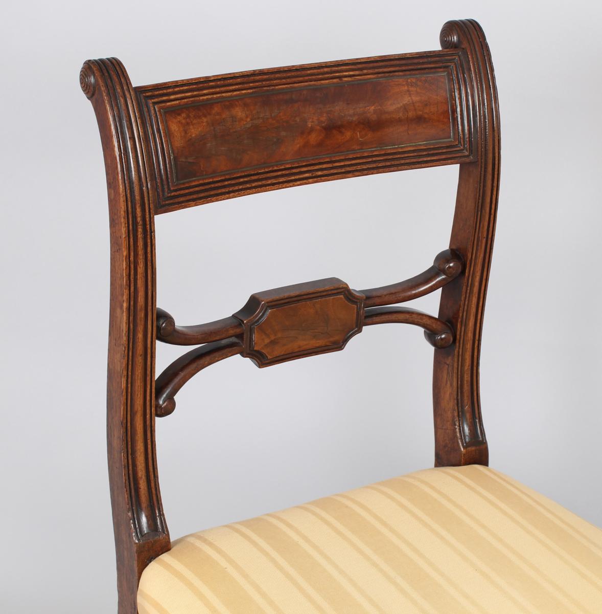early 19th century mahogany chairs