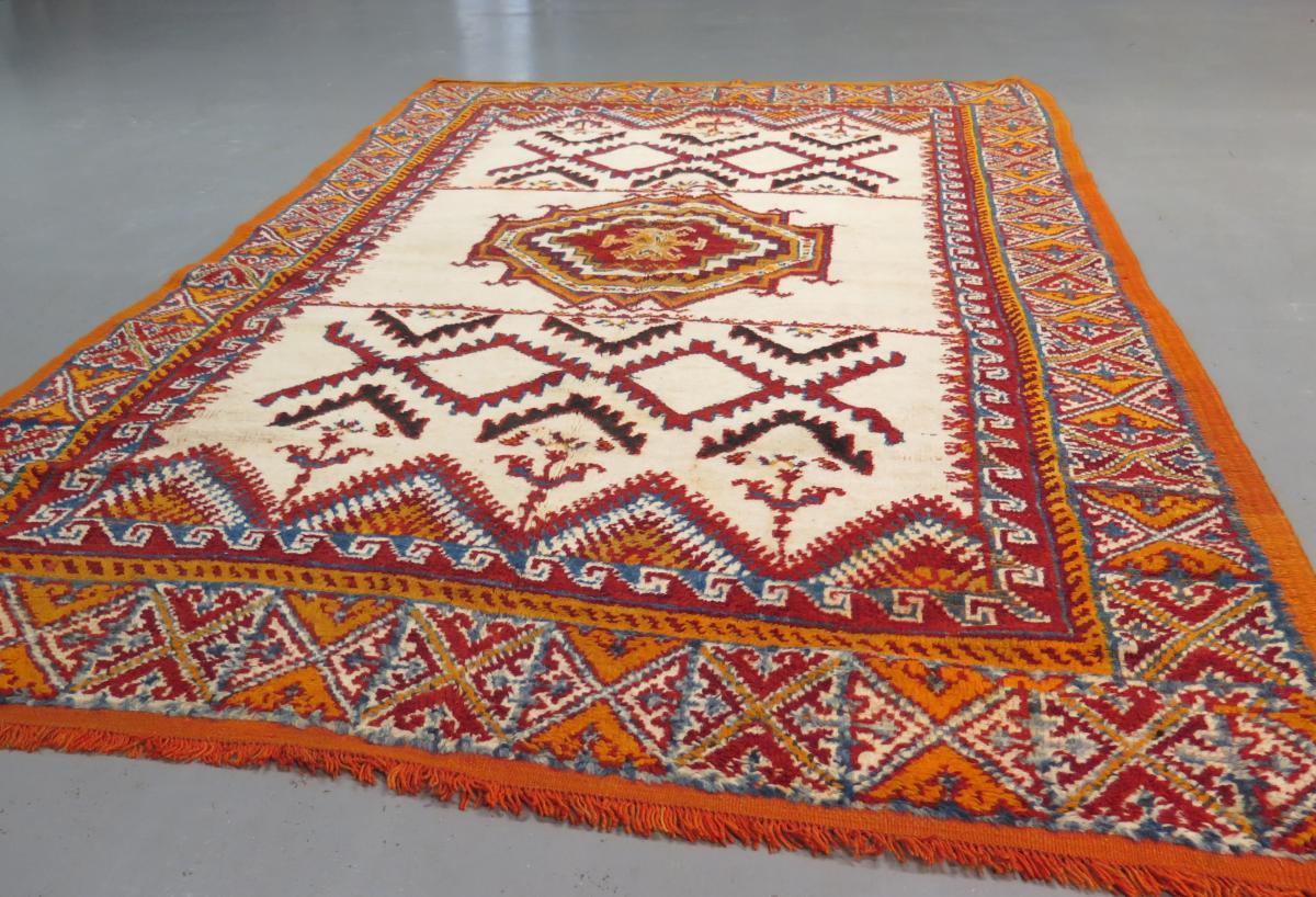 Circa 1920s Moroccan rug