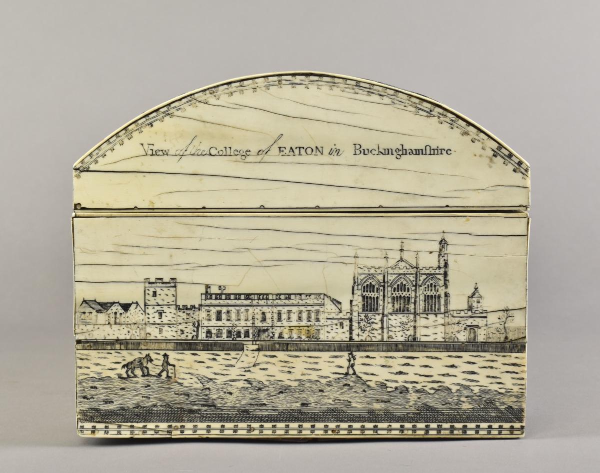 College of EATON in Buckinghamshire Engraved for the Modern Universal British Traveller', which was written by Charles Burlington and David Lewellyn Rees, and published by J. Cooke in 1779