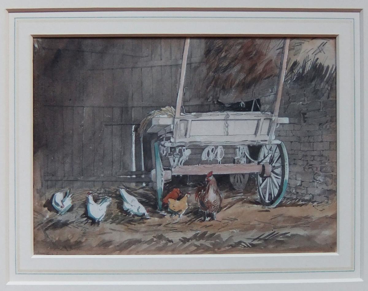 Yorkshire watercolour Fred Cecil Jones painting