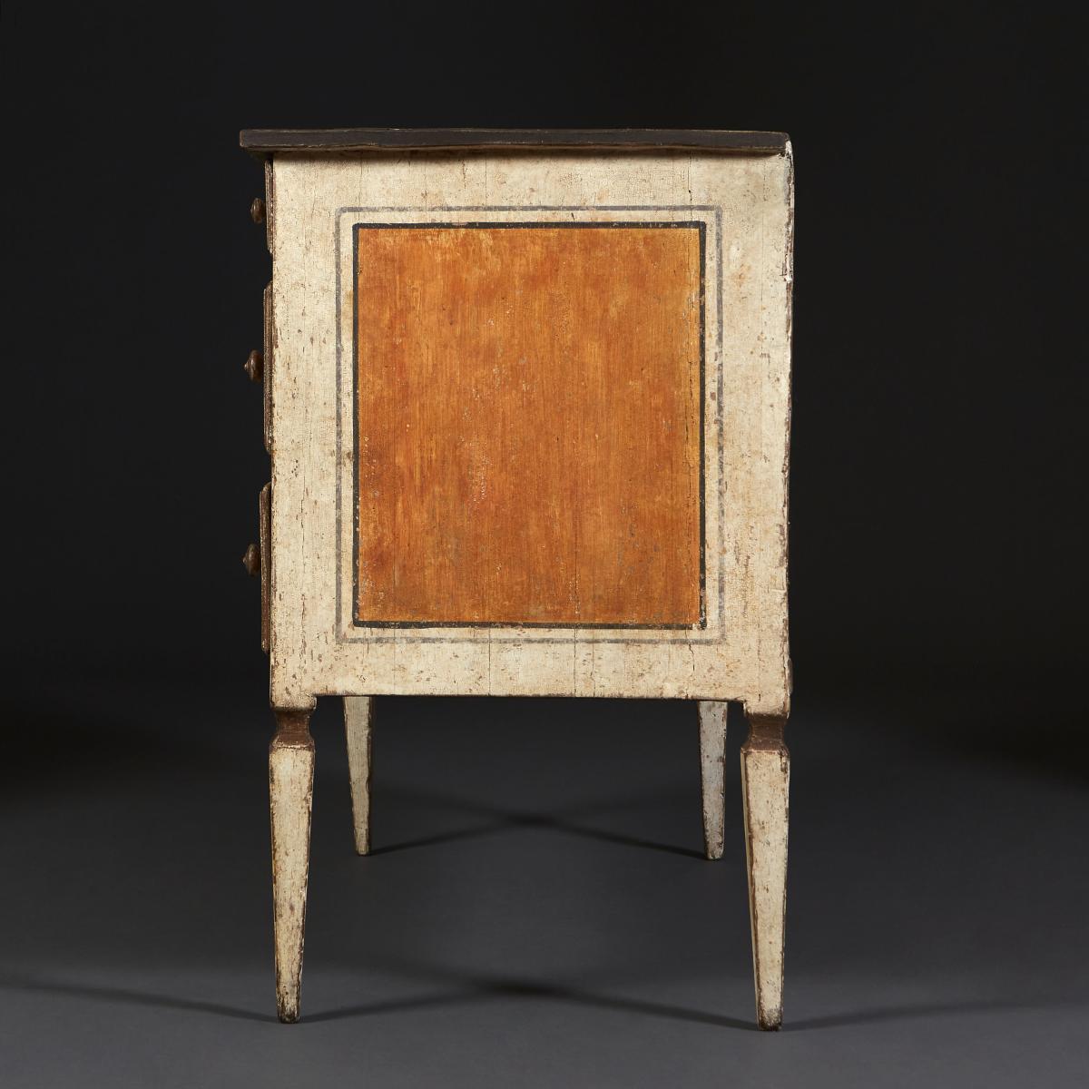 North Italian Painted Commode