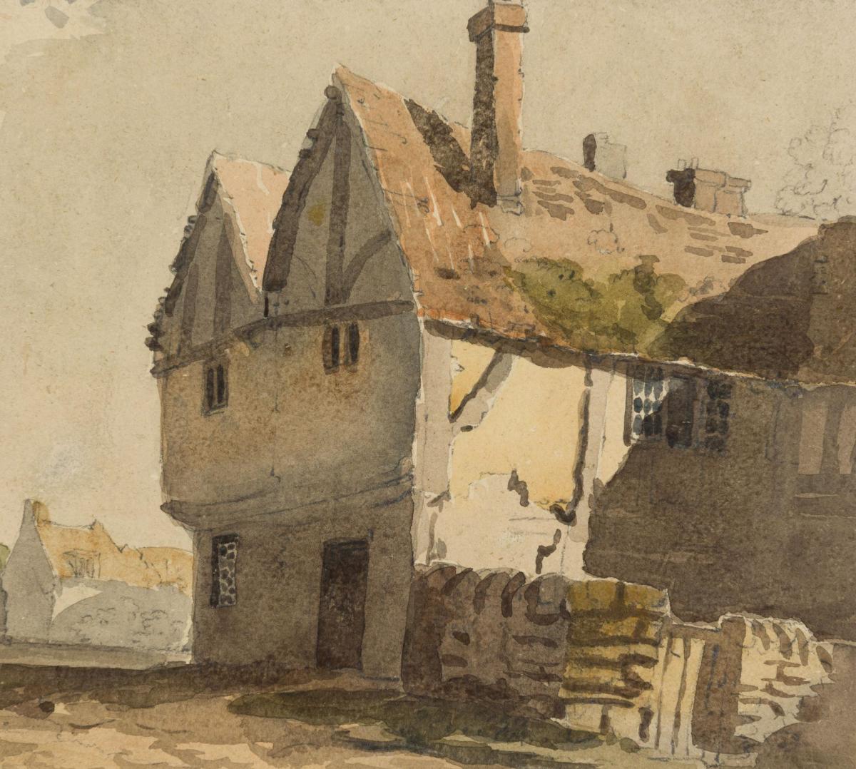 Study of a Cottage, John Varley