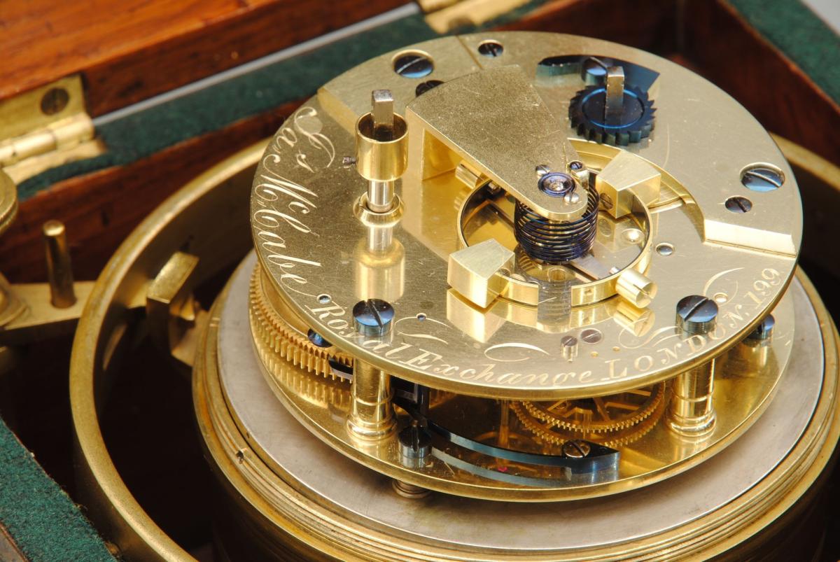 An Early 19th Century 2 Day Marine Chronometer by James McCabe, No. 199