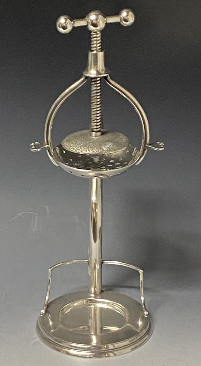 Silver lemon squeezer Henry Wilkinson and Co