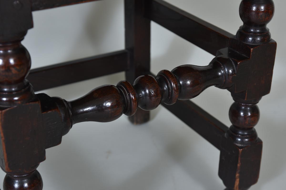 Pair of early 18th century side chairs