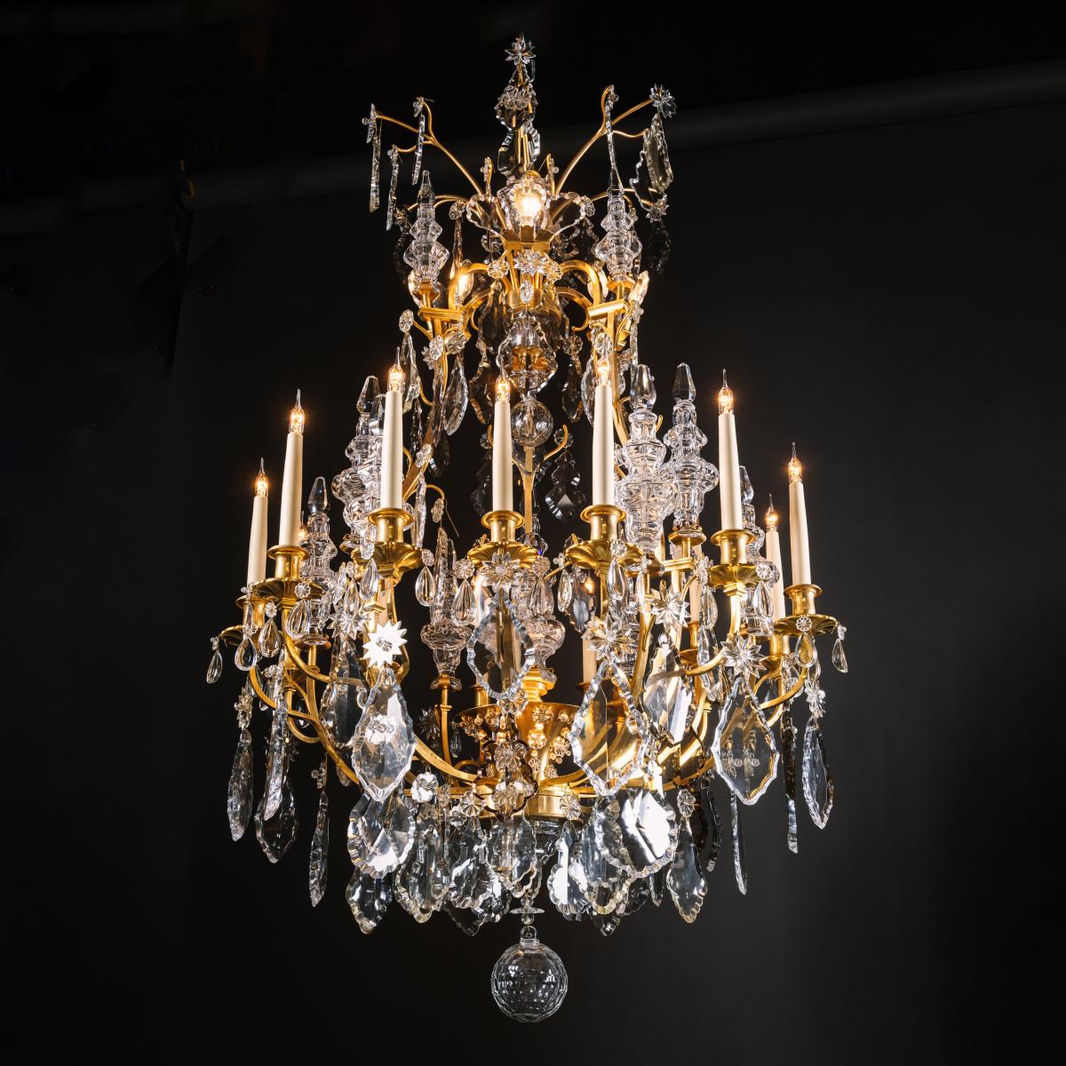 Louis XV Style Fifteen-Light Chandelier