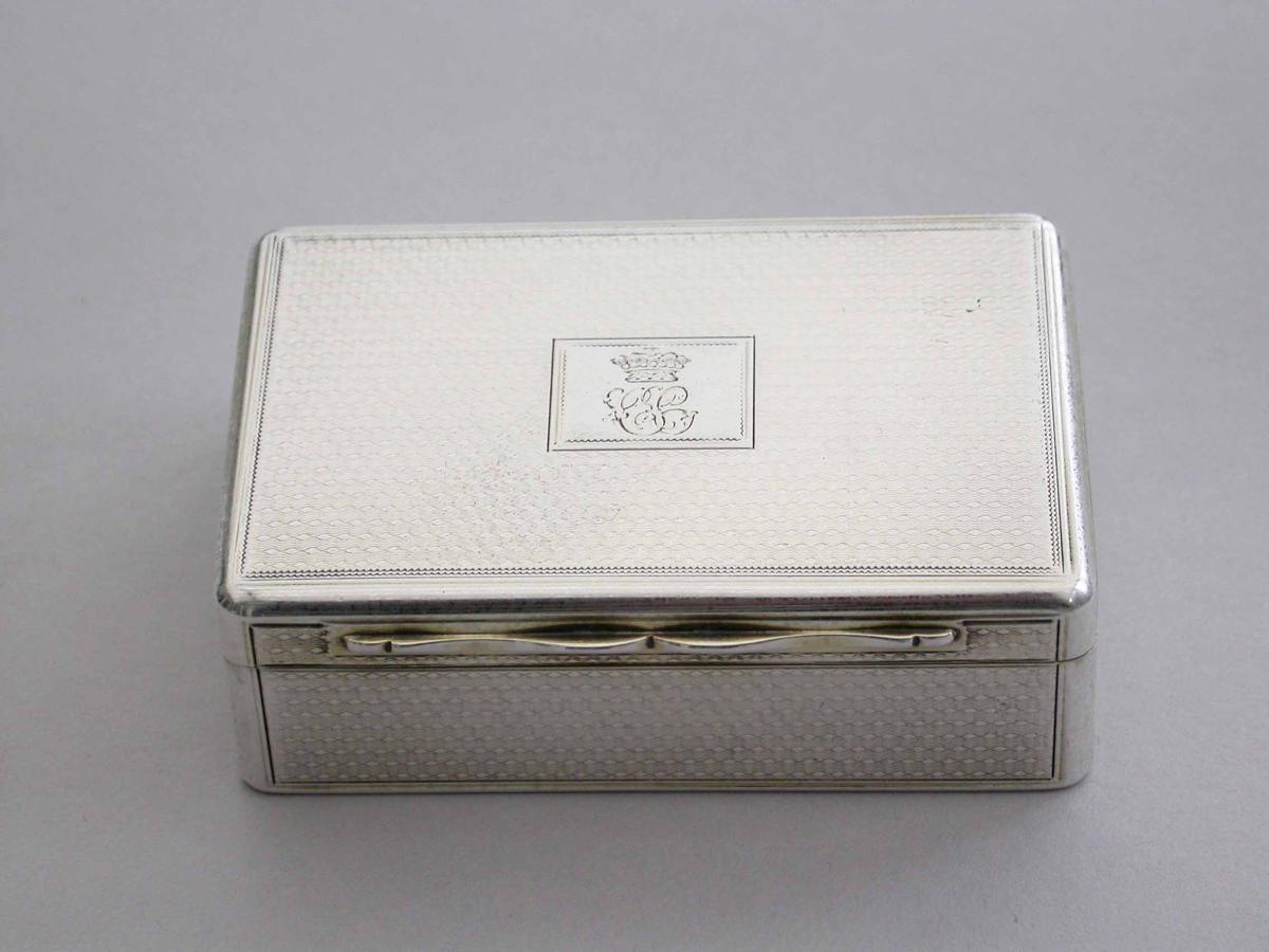 Victorian Silver Viscounts Go to Bed Box