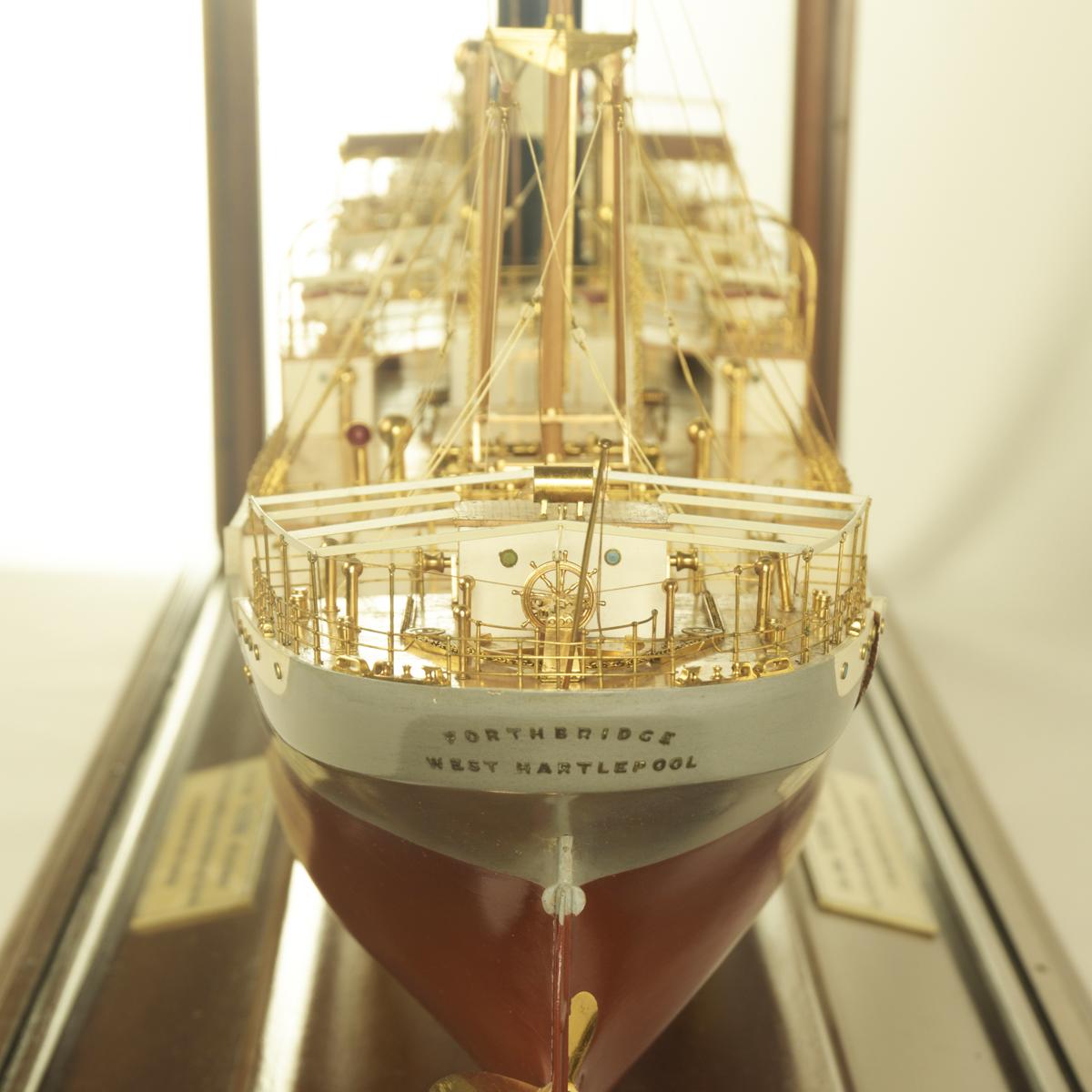 A fine owner’s model of the freighter S.S. Forthbridge