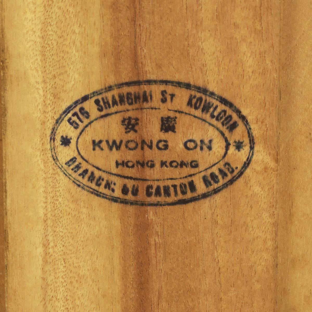 Hong Kong camphorwood cylindrical chest