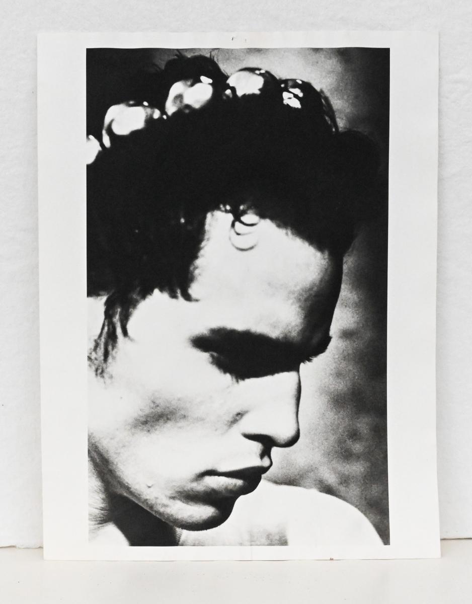 Original photograph of unidentified model by Karl Lagerfeld
