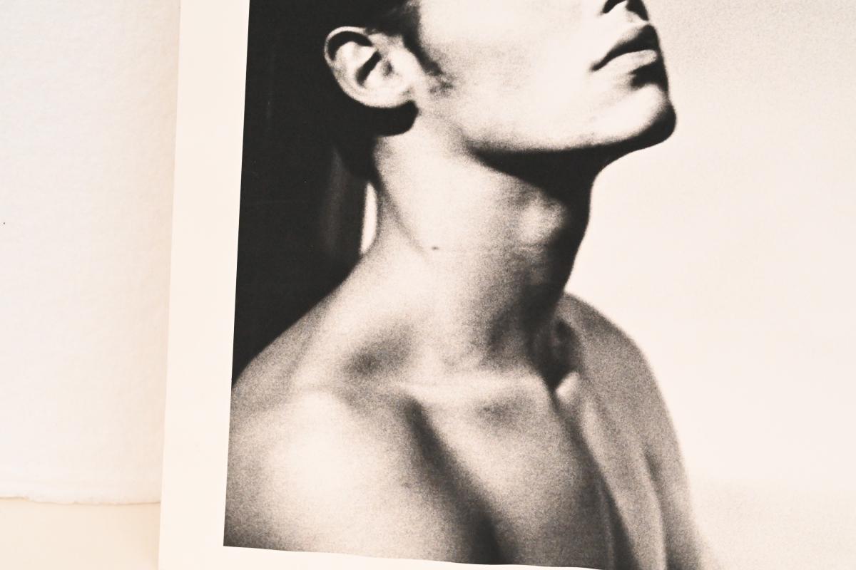 Original photograph of unidentified model 2 by Karl Lagerfeld