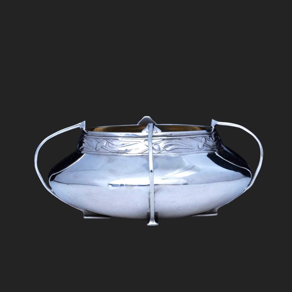 Archibald Knox Liberty Cymric silver bowl