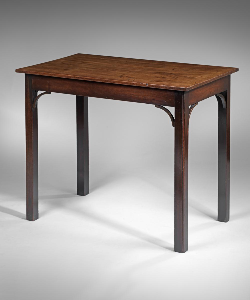 Chippendale period mahogany centre table