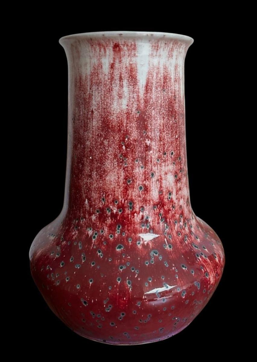 Ruskin High Fired Vase