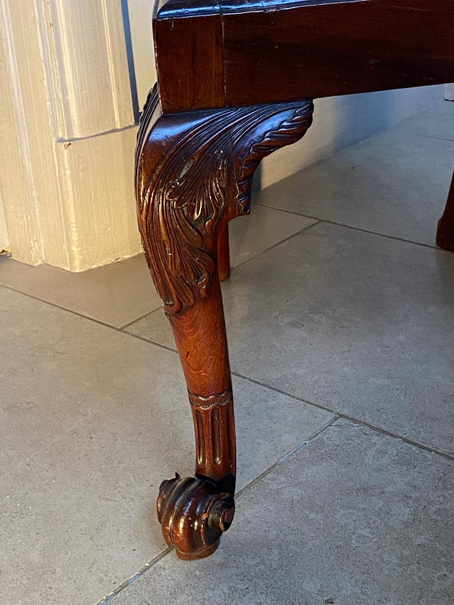 Chippendale Period Mahogany Single - Desk Chair  Circa 1765