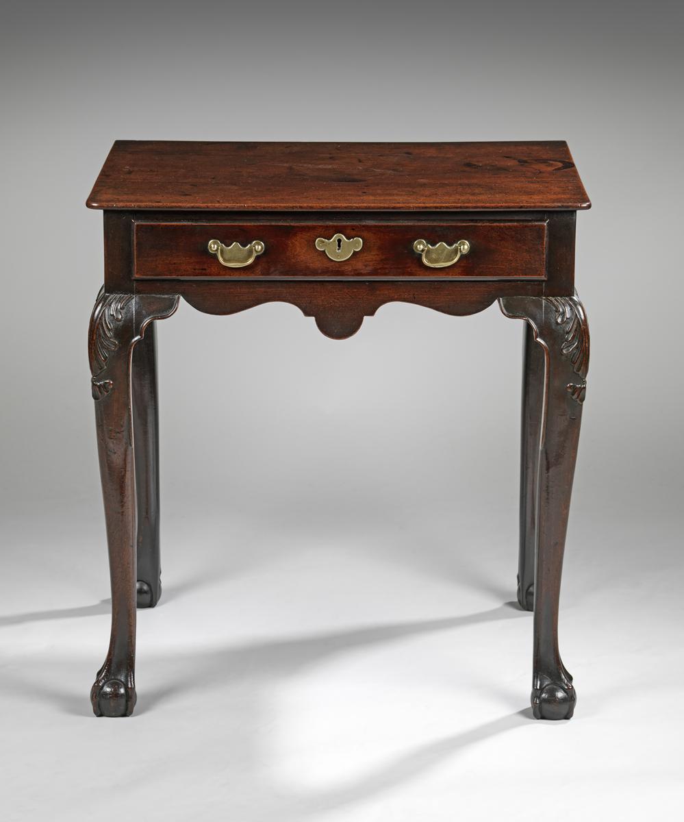 Irish George II mahogany side table