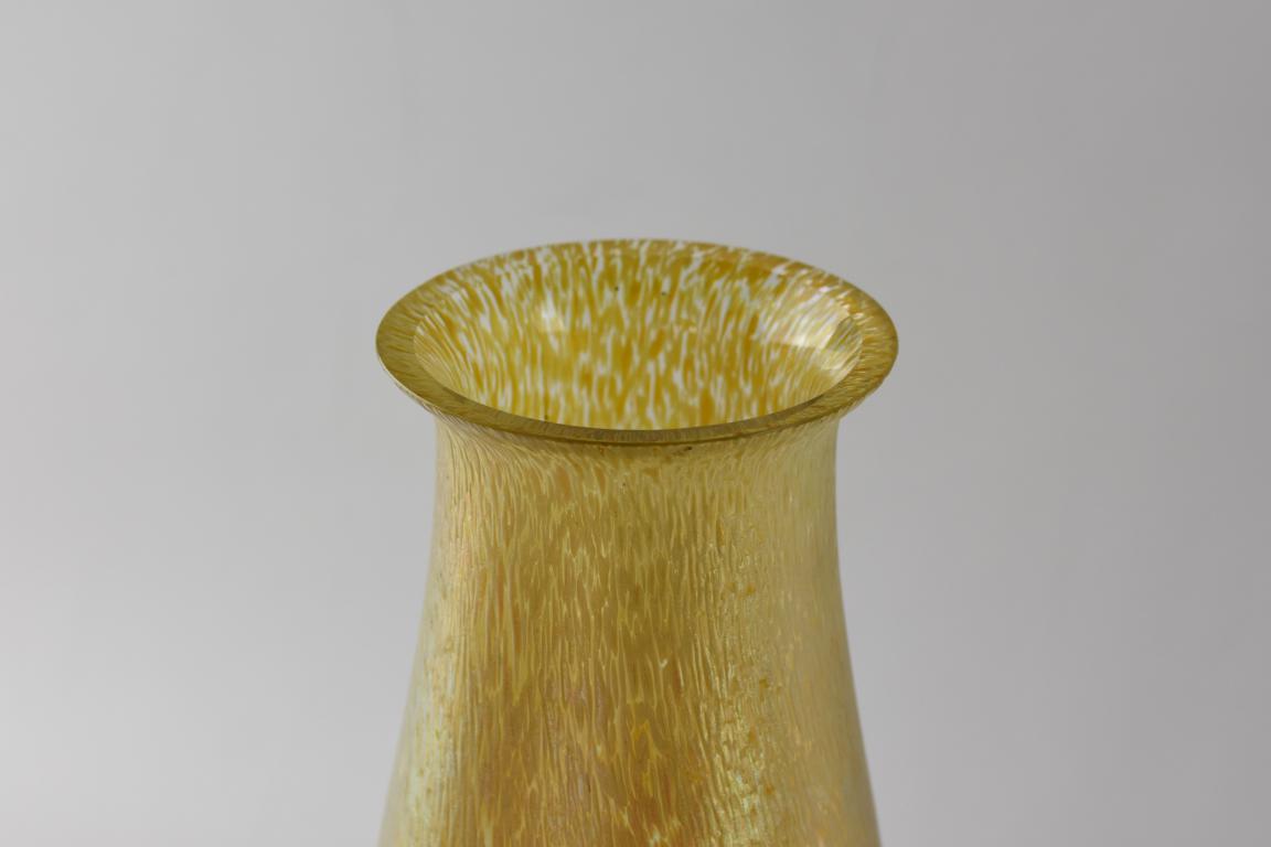 Art Nouveau Loetz iridescent large glass vase