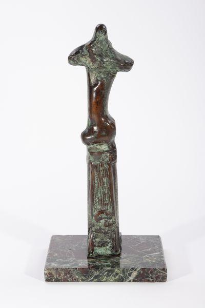 Henry Moore 1898-1986 - Upright Motive: Maquette No. 1