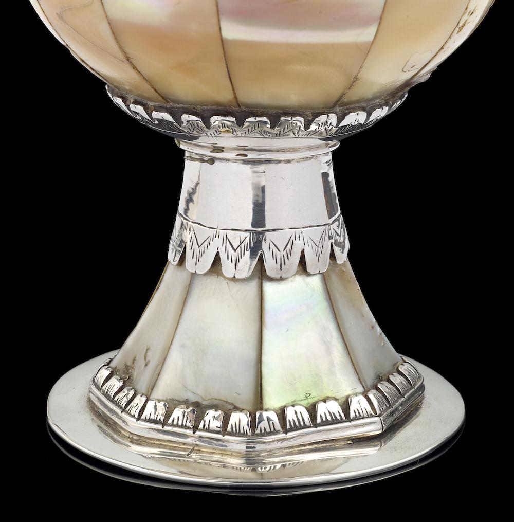 Gujarat mother of pearl Goblet