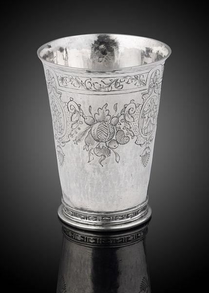 rare silver beaker, Cologne circa 1600