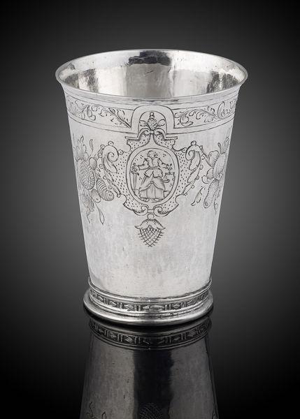 rare silver beaker, Cologne circa 1600
