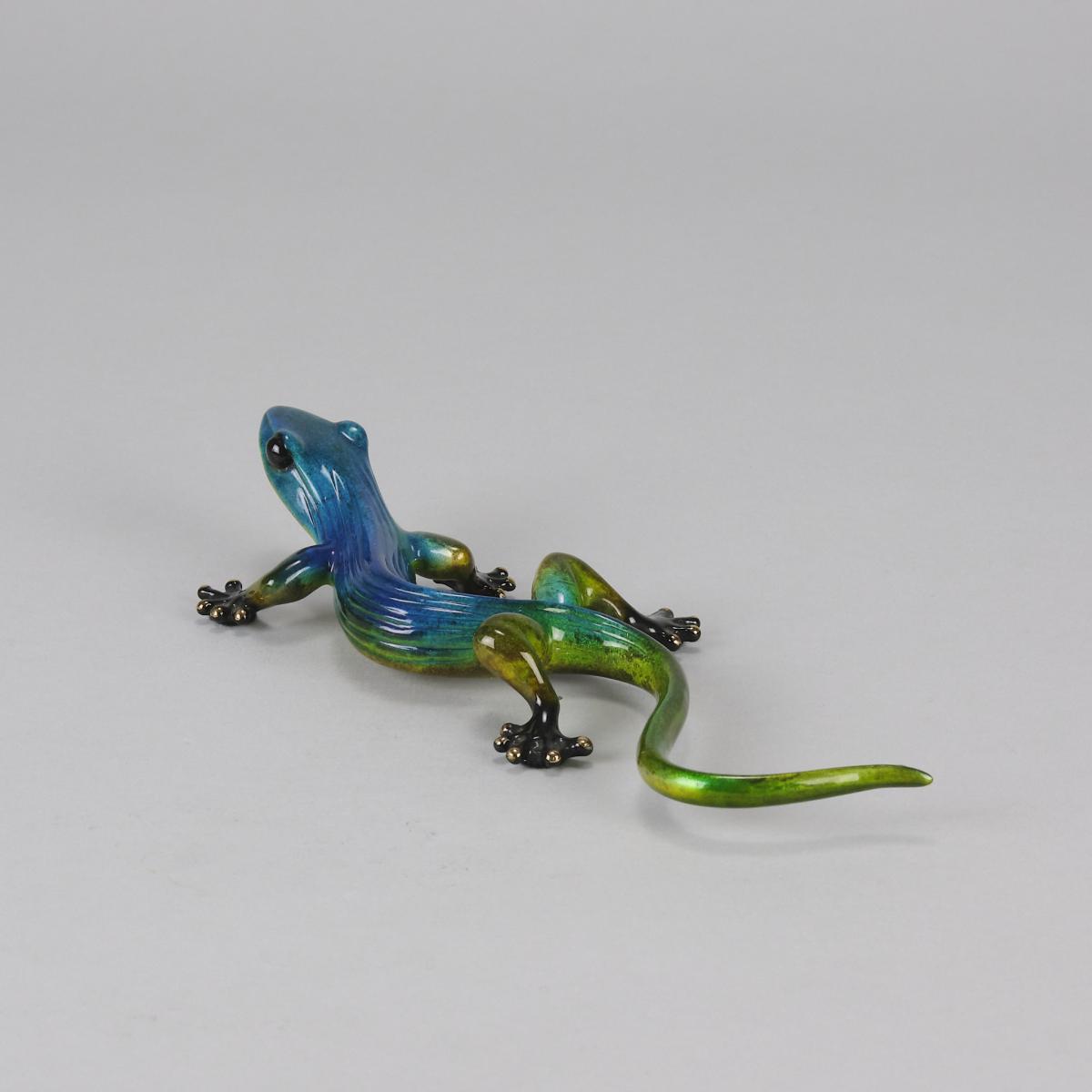 Limited Edition Bronze Sculpture entitled "Margarita Gecko" by Tim Cotterill