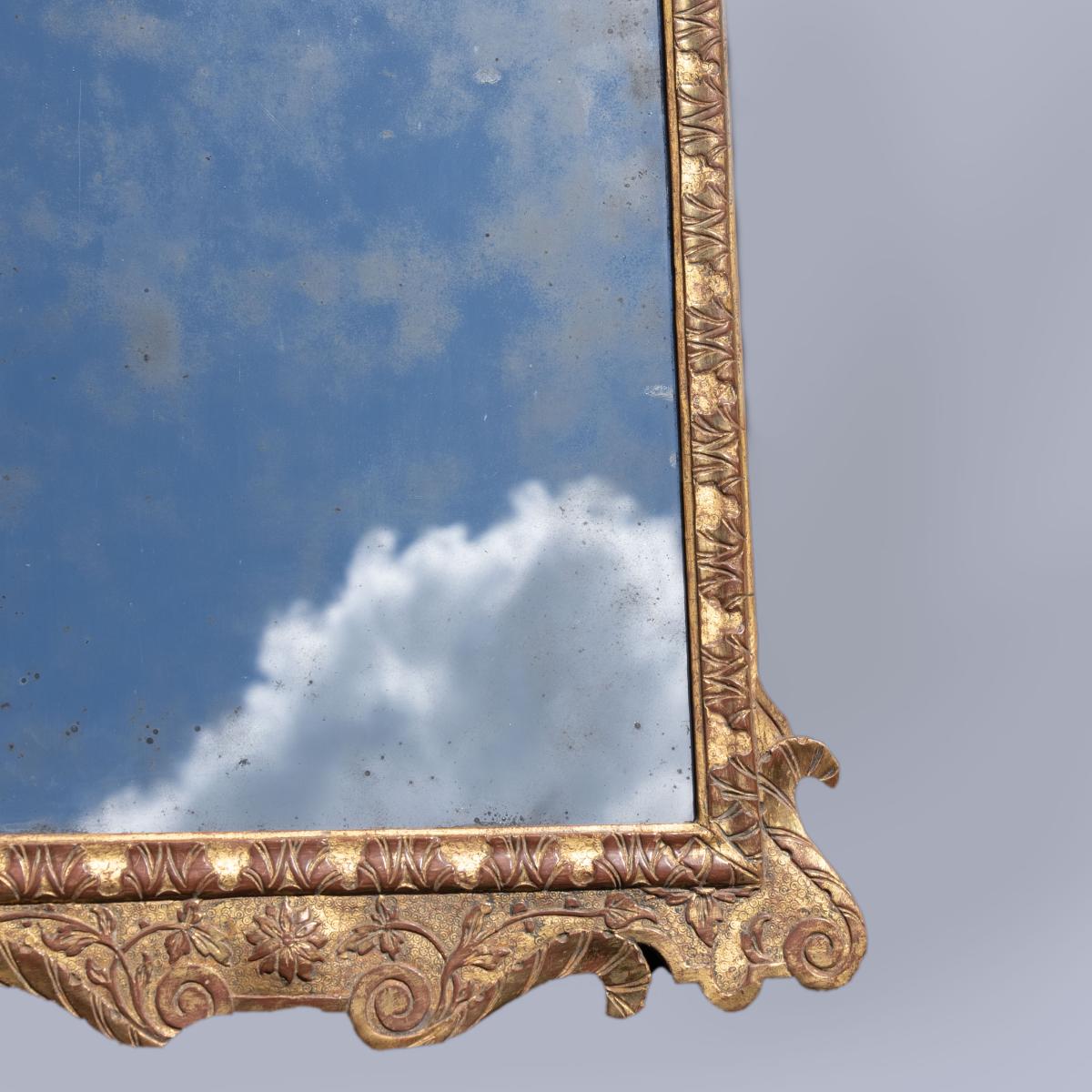 George II Giltwood Mirror, circa 1720