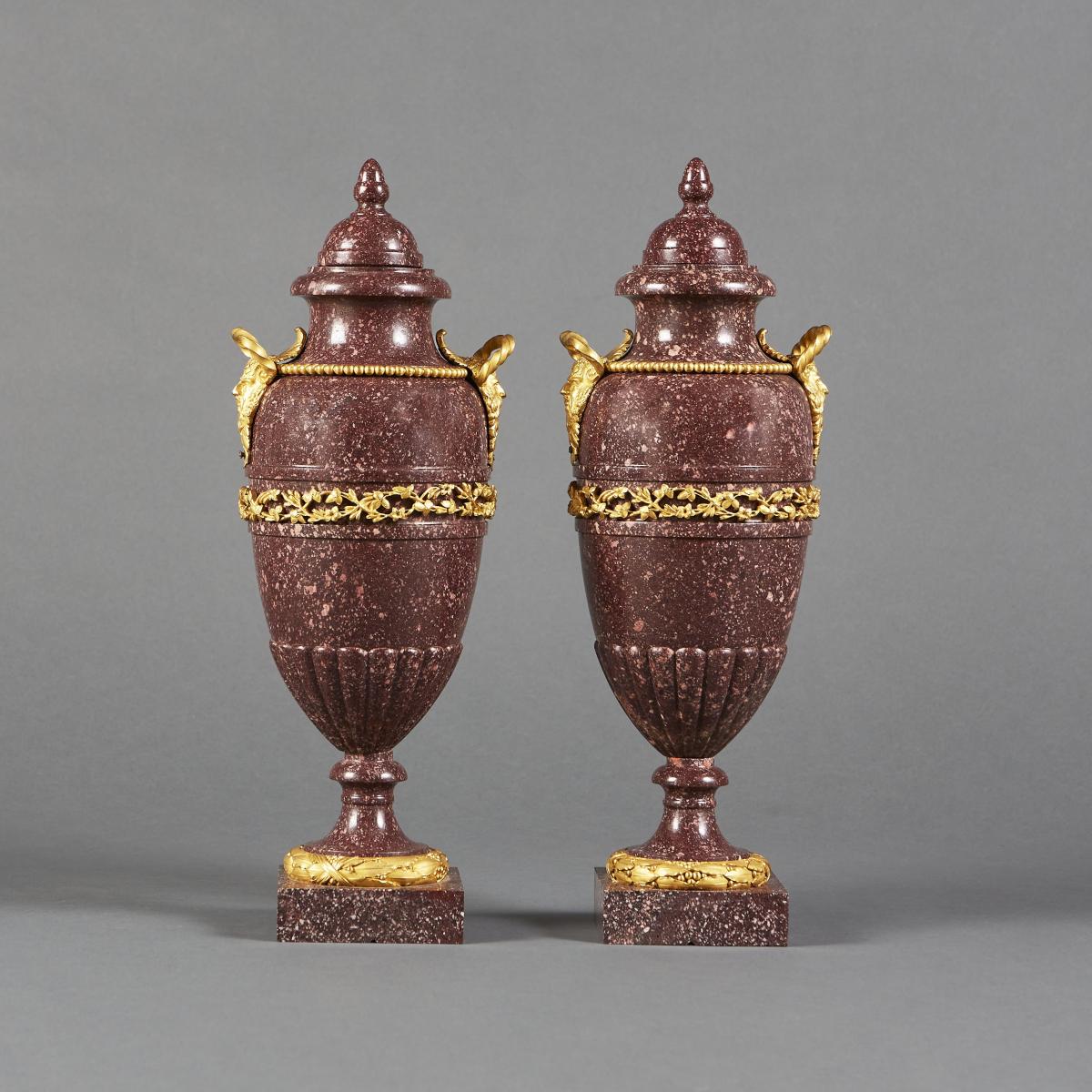 Porphyry Vases