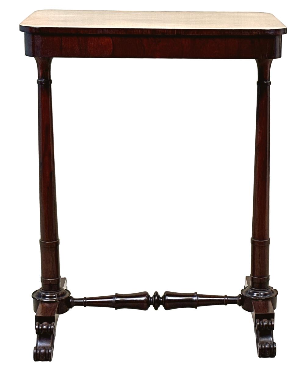 Late Regency Rosewood Occasional Table