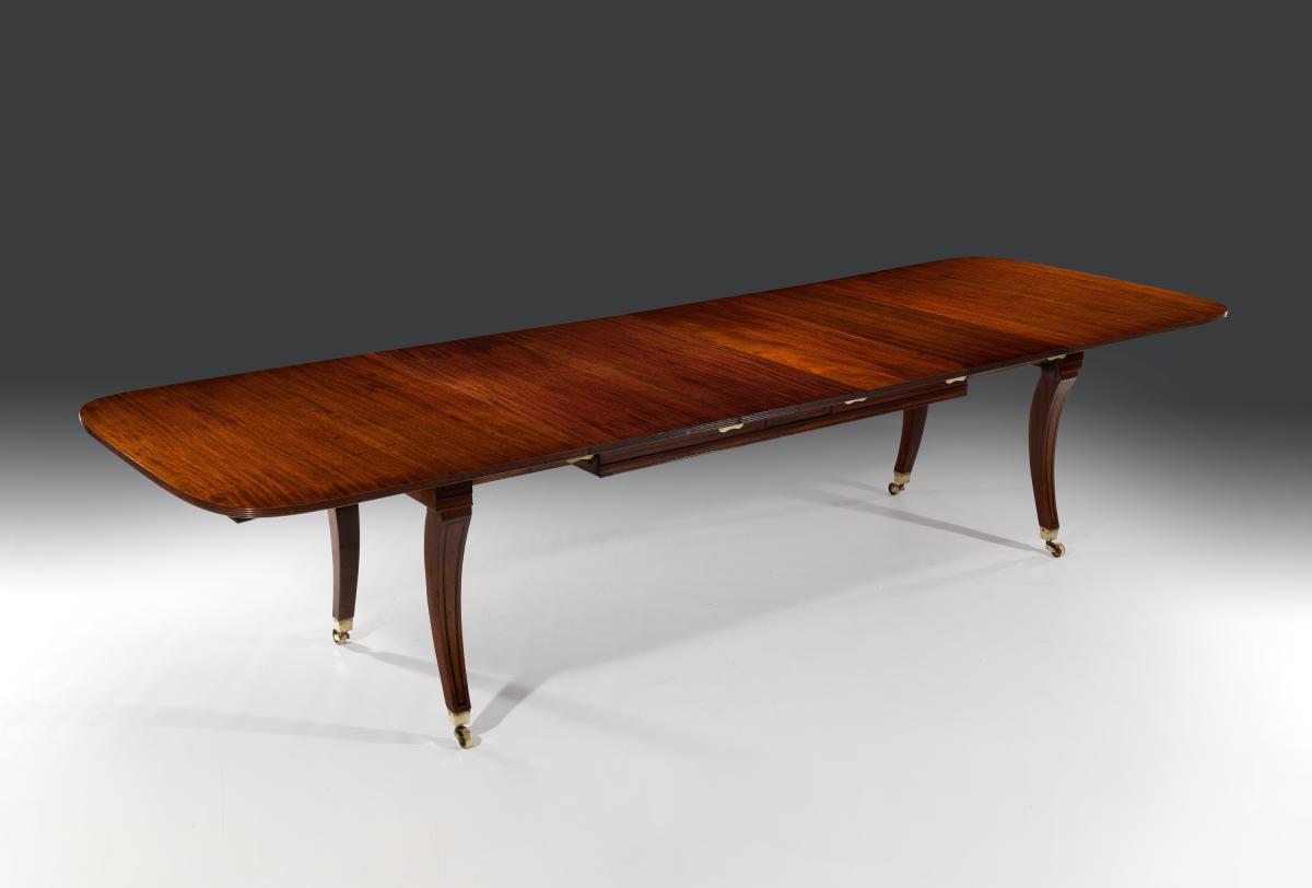 Mahogany Extending Dining Table by Thomas Butler