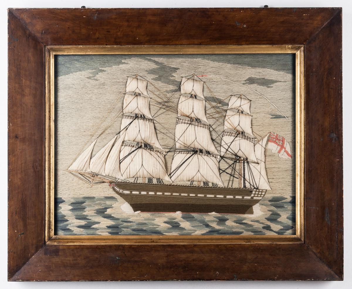 Woolwork of a Royal Navy Frigate