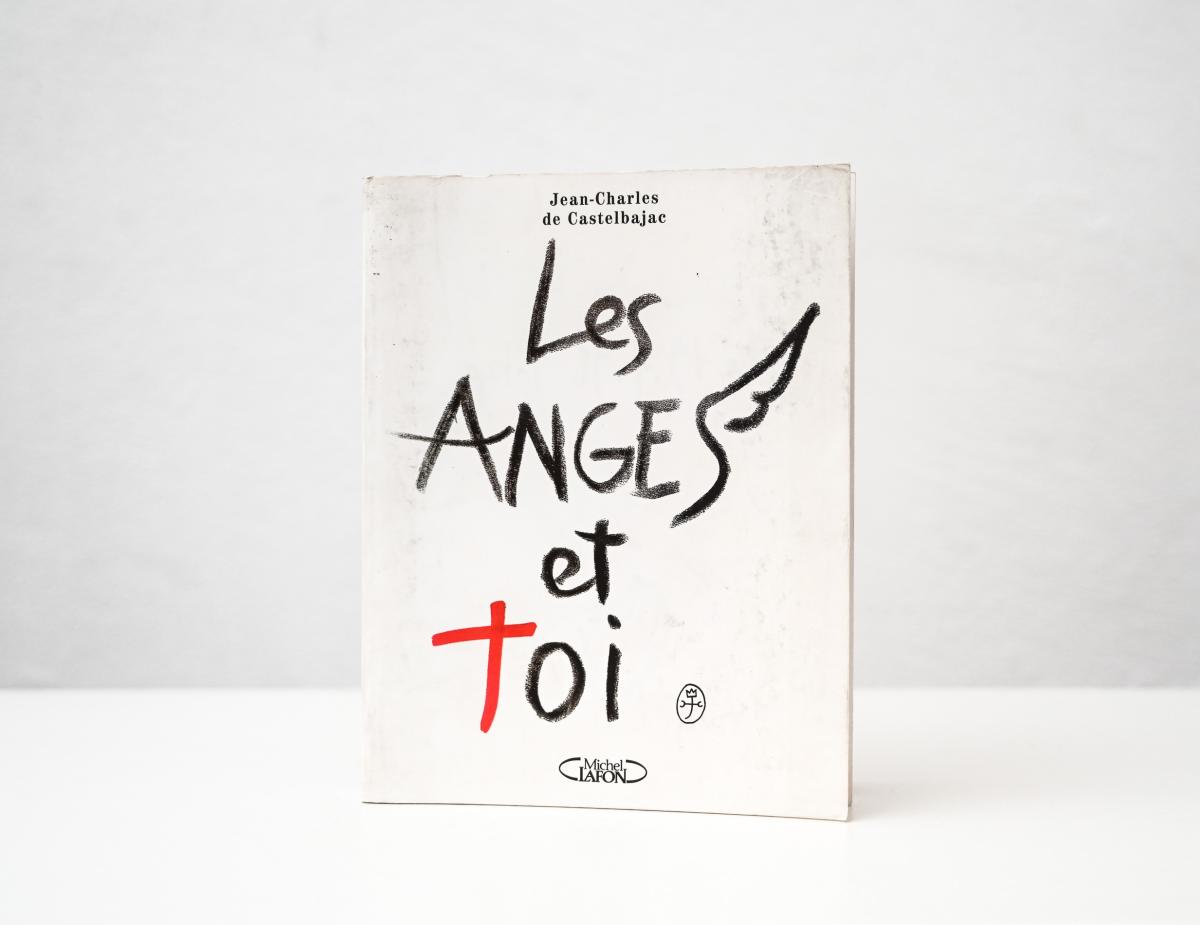 Signed copy of “Les anges et toi” by Jean-Charles de Castelbajac