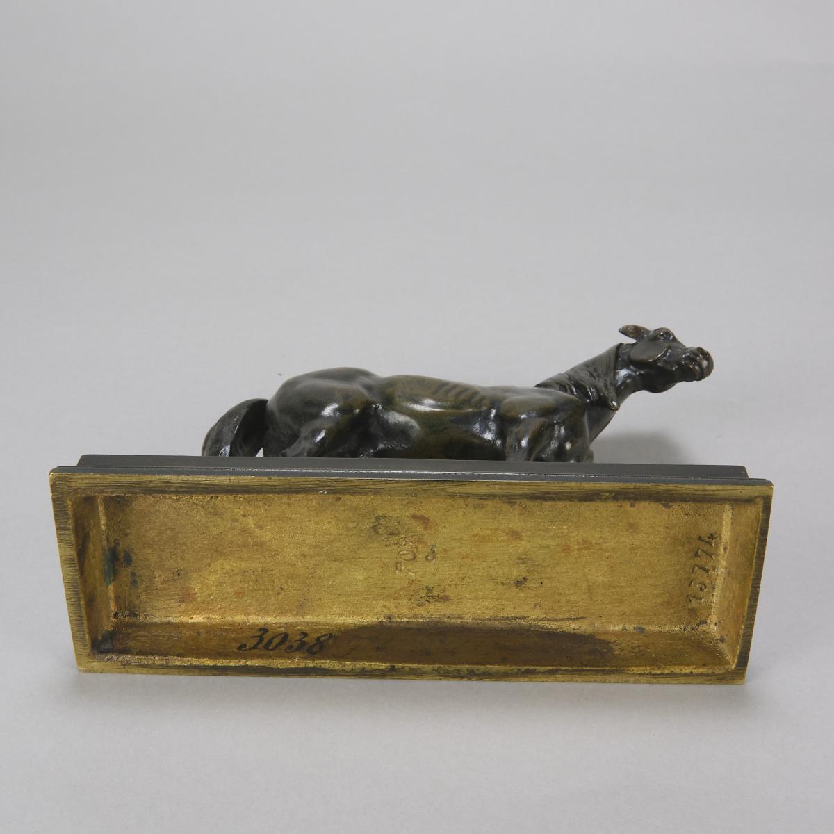 19th Century Animalier Bronze entitled "Cheval Demi-Sang" by Antoine L Barye