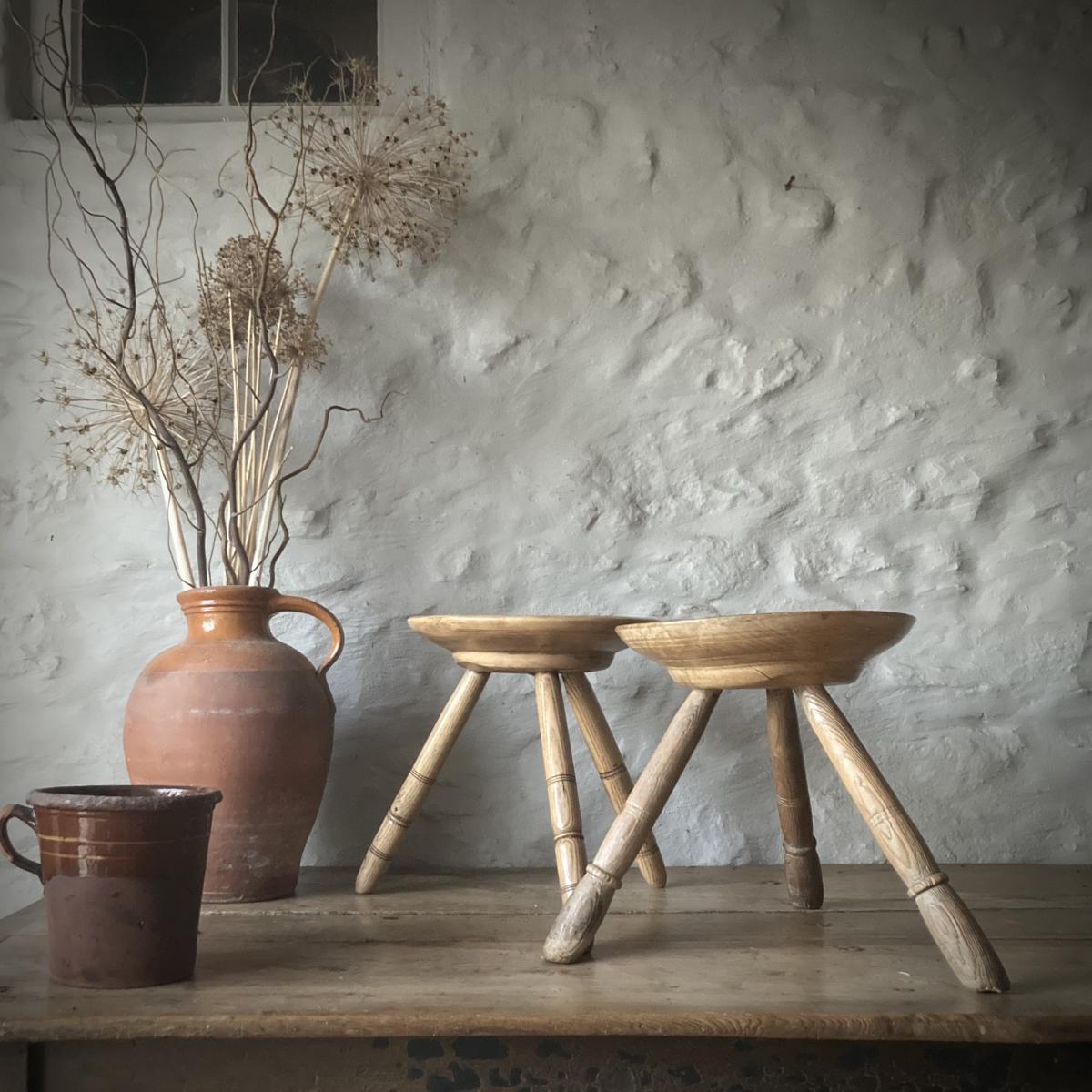 19th century Welsh stools