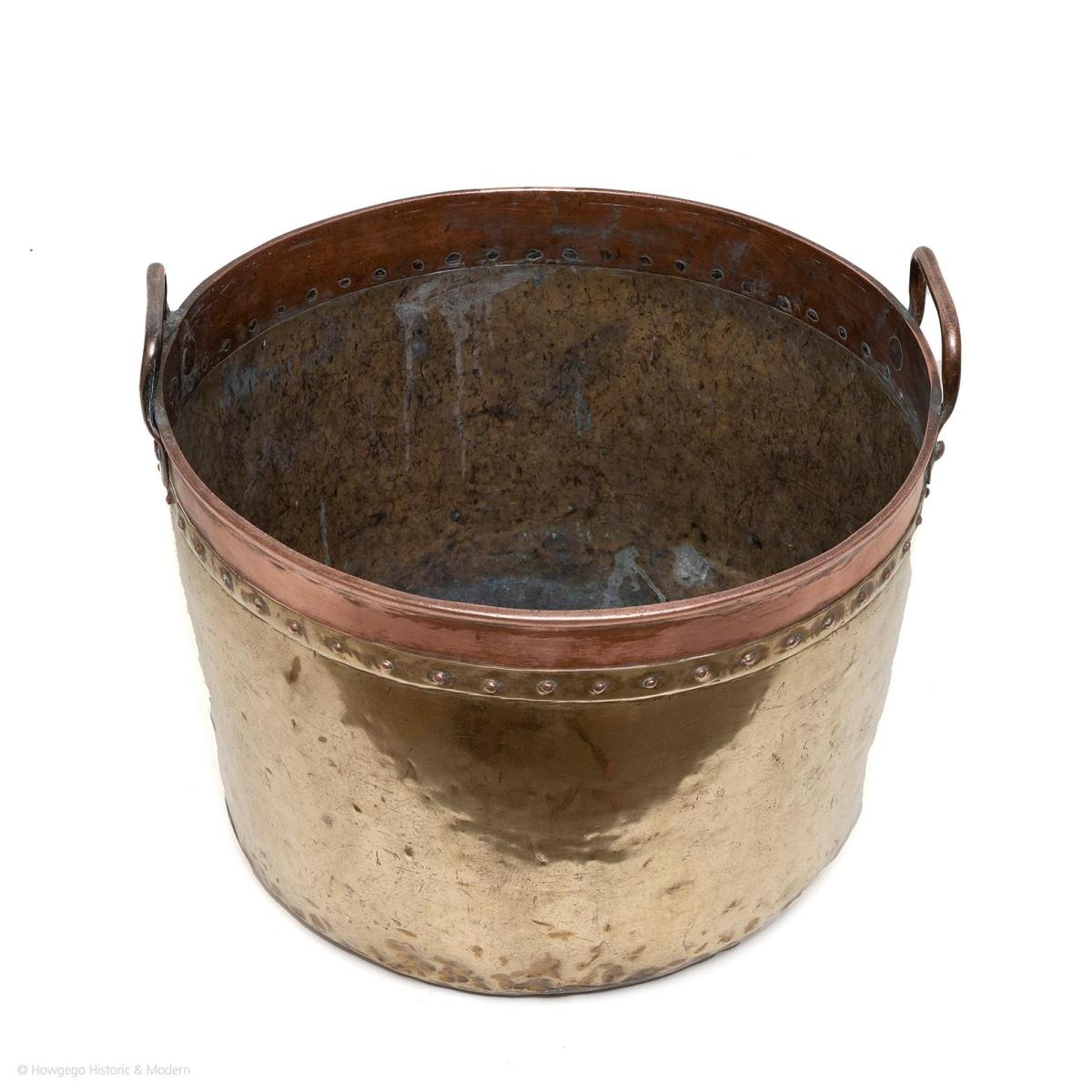 Brass Log bin, circa 1780