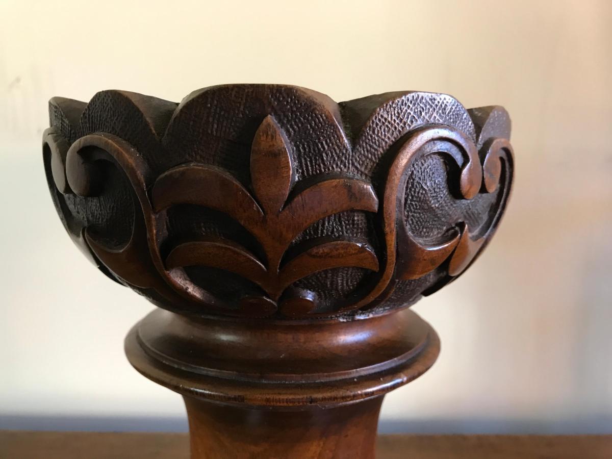 Gothic Revival Candle Holder