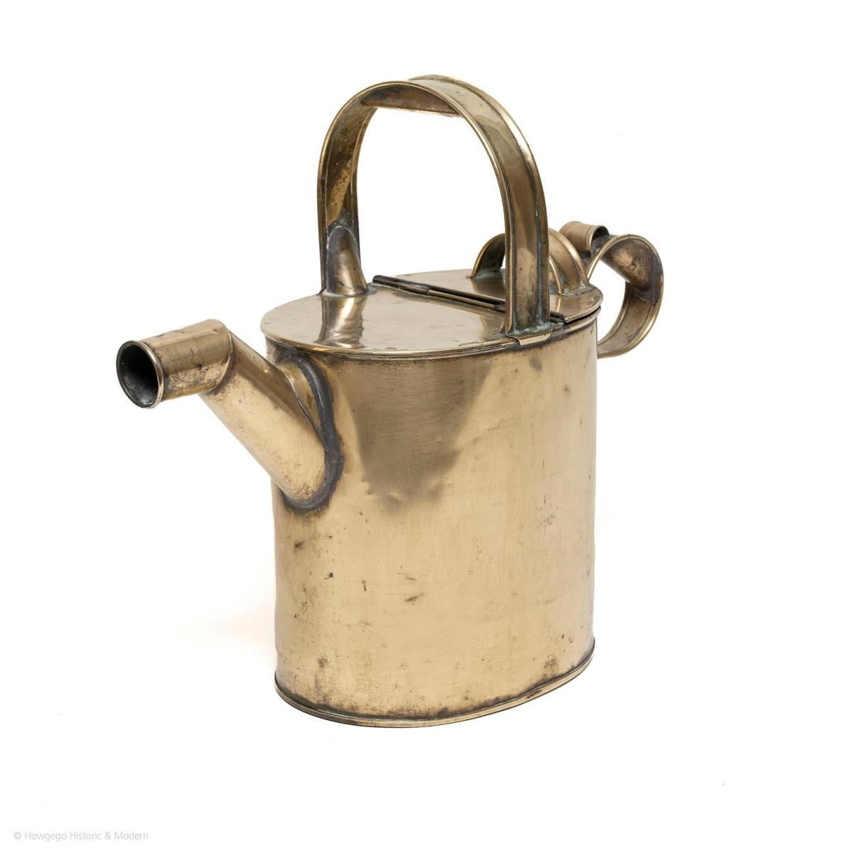 Victorian Brass Watering Can