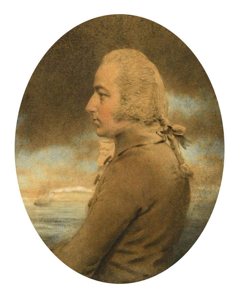 Portrait of Captain James Monro, John Downman, A.R.A. 1750-1824