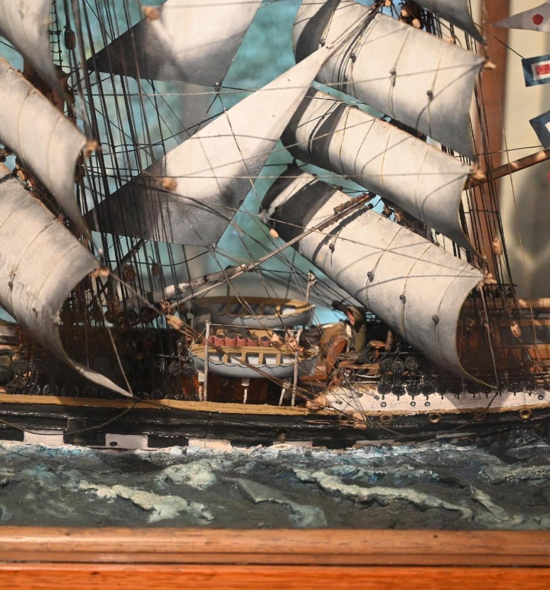 Model of the Tea Clipper Glengarry