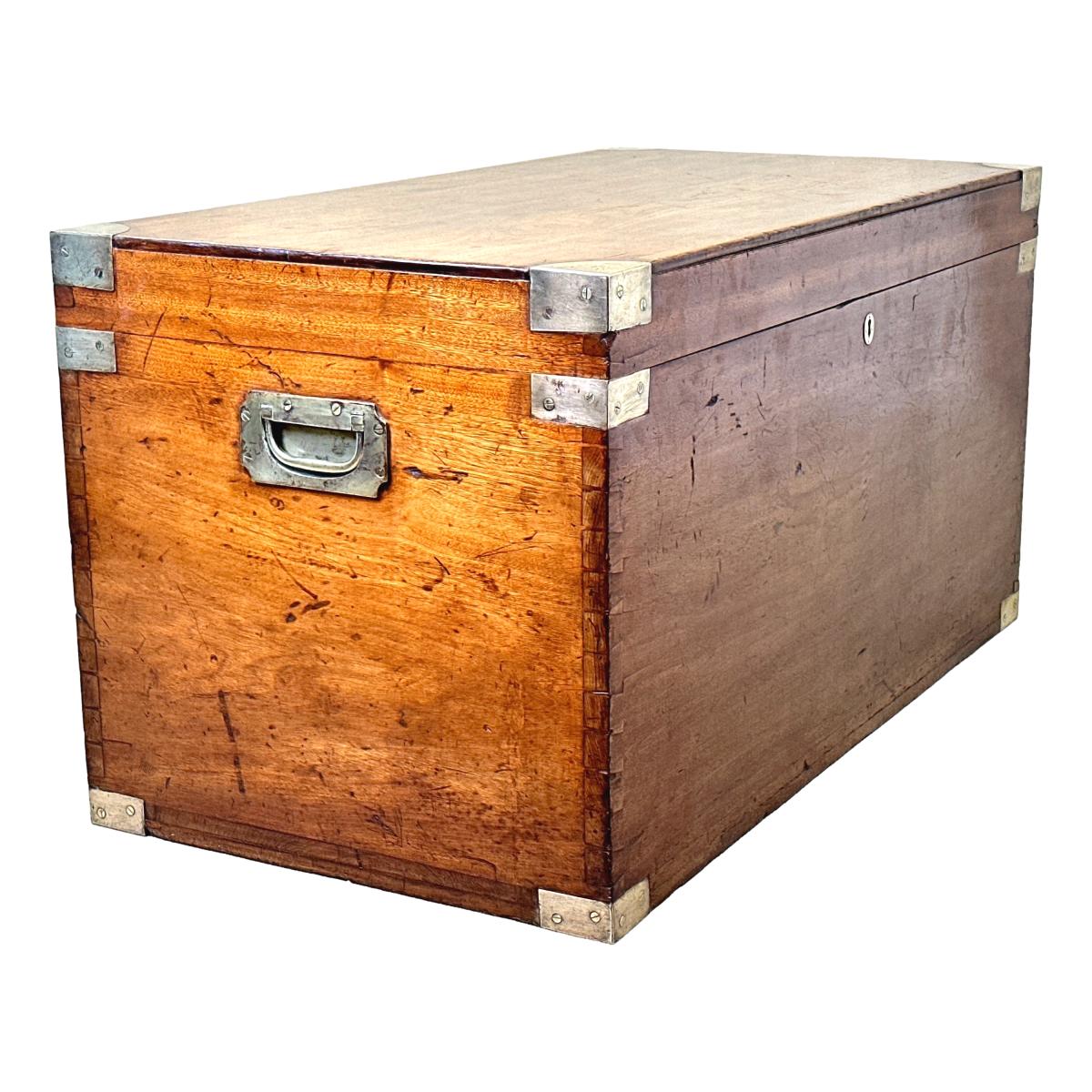 19th Century Military Campaign Trunk