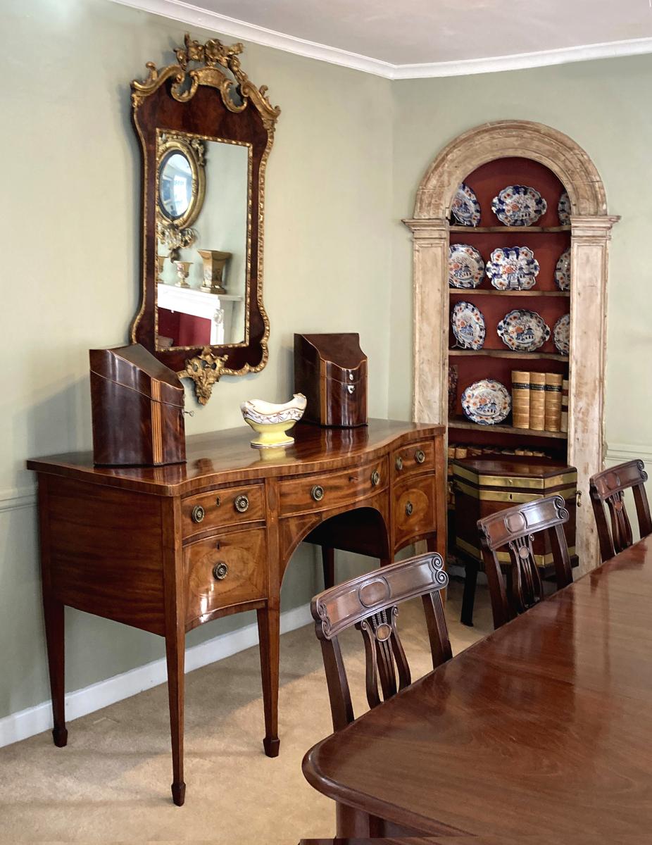 George III Sideboard in the manner of Thomas Sheraton