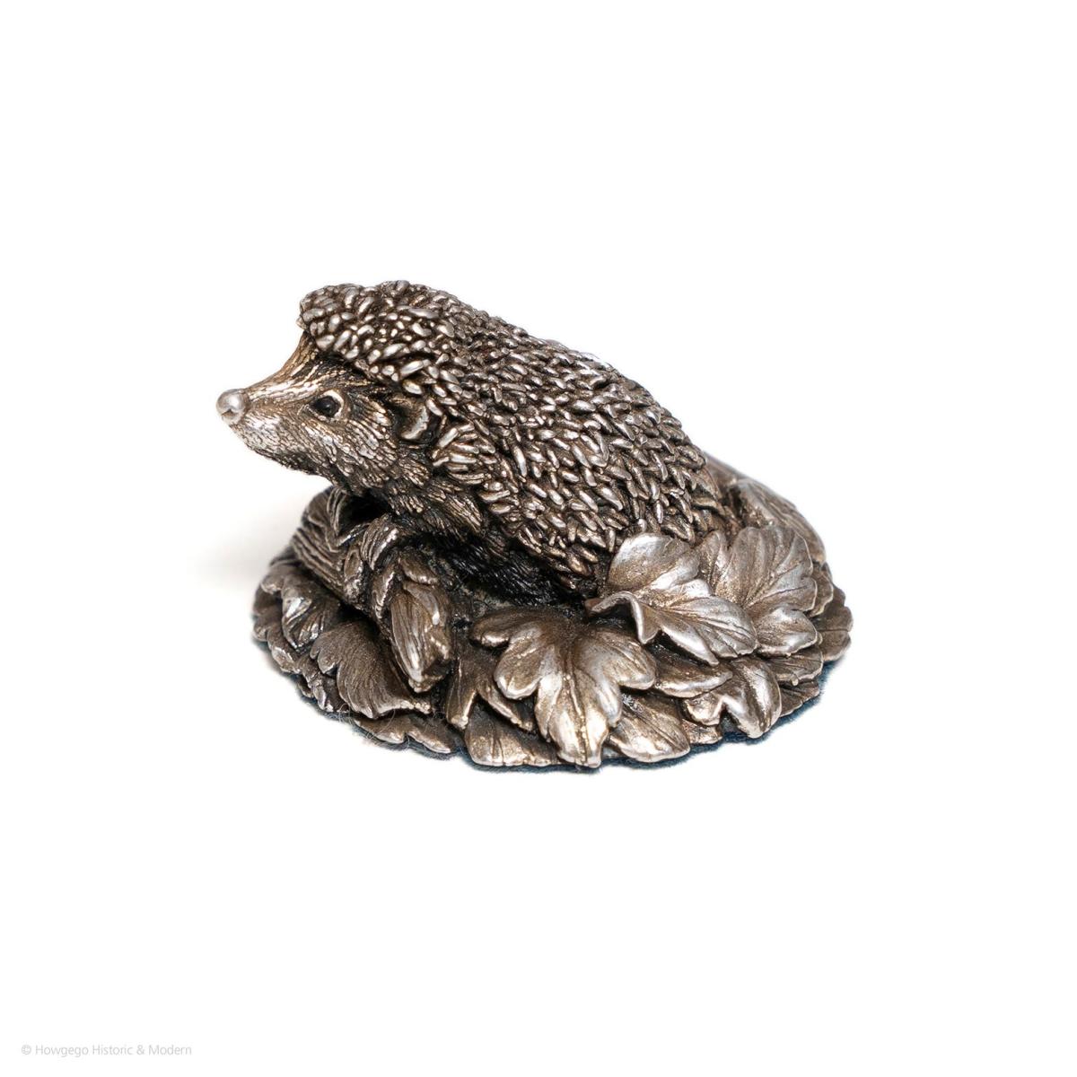 Silver Hedgehog Paperweight, Birmingham 1977