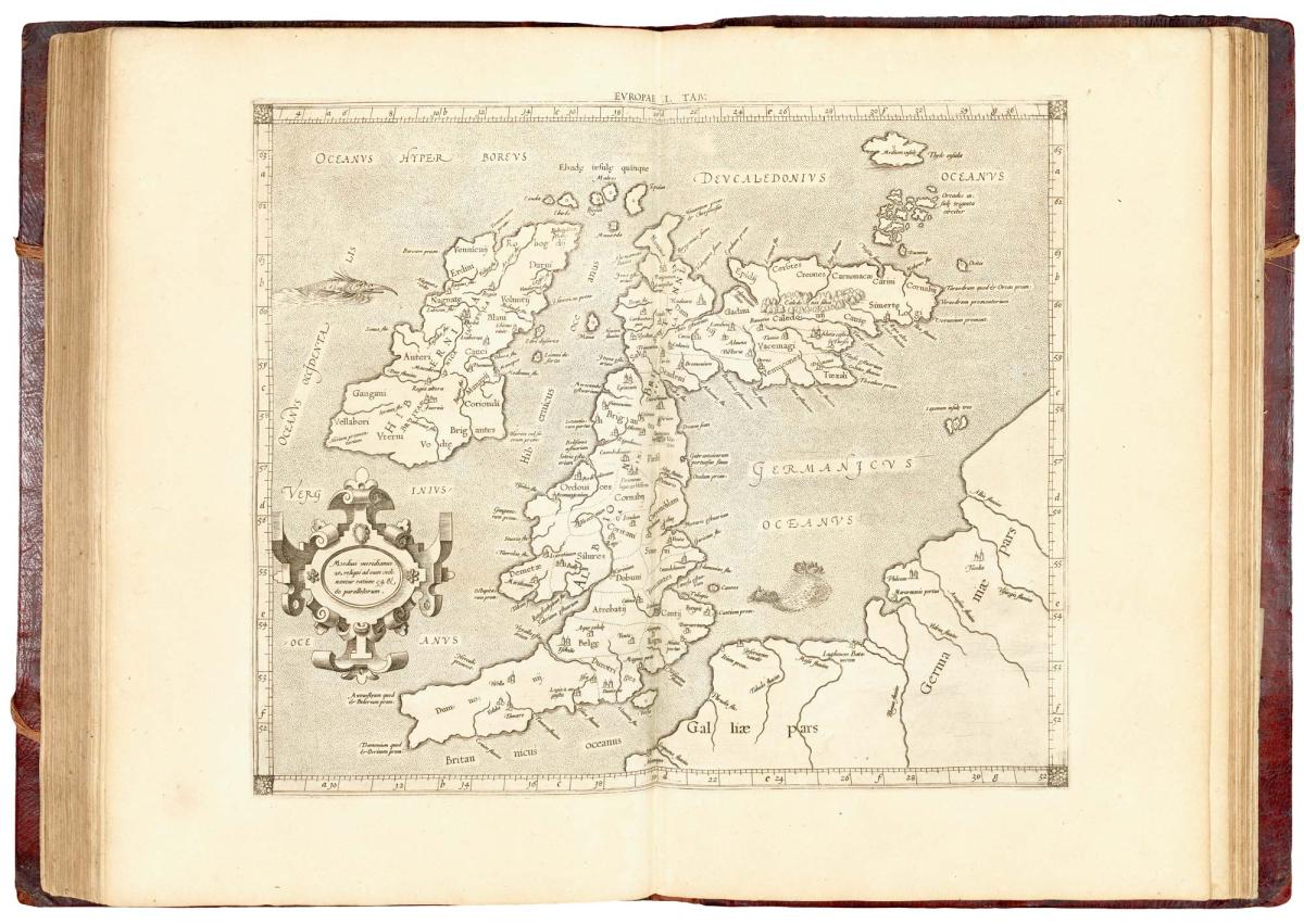 Ptolemy Geographia Mercator edition