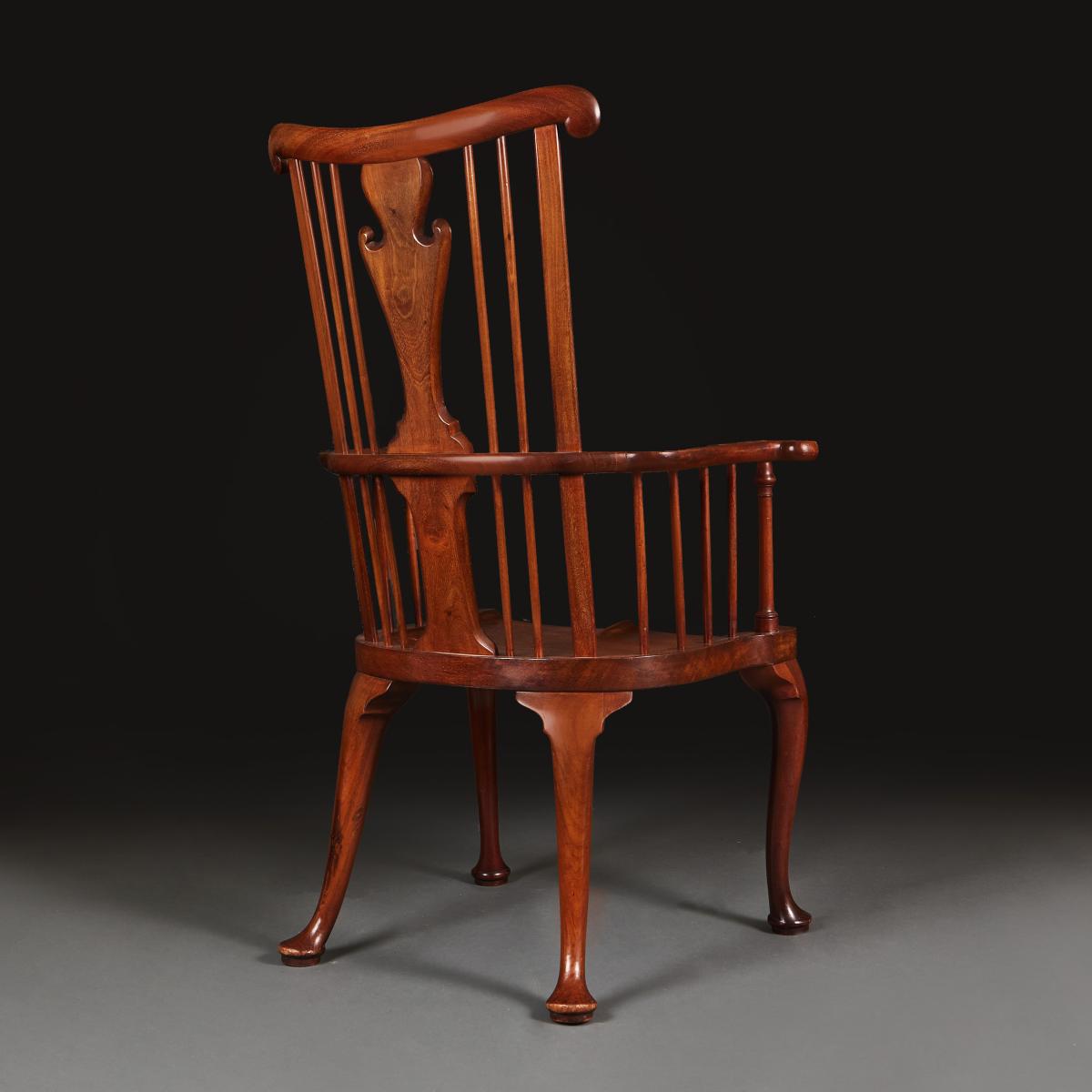 An Overscale Windsor Chair