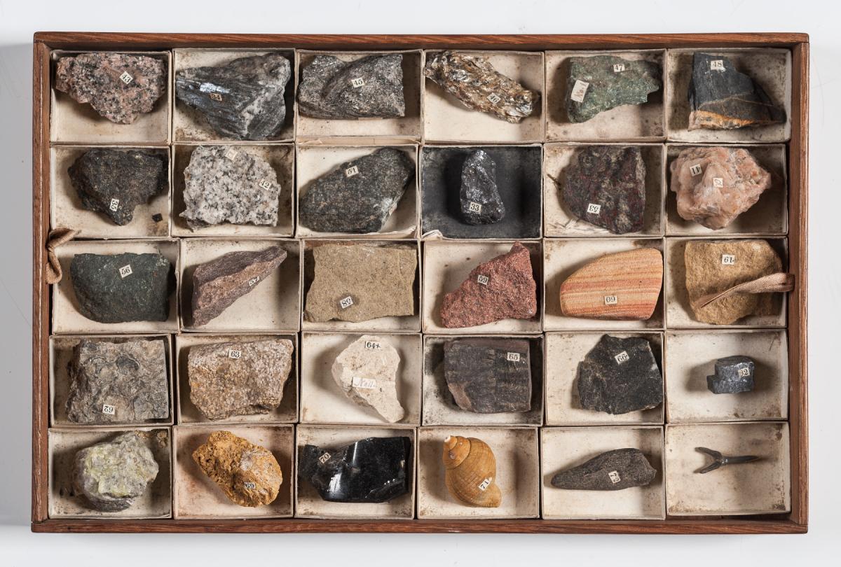 Boxed Mineral Specimens