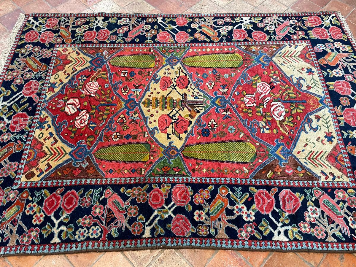 Antique Baktiari rug